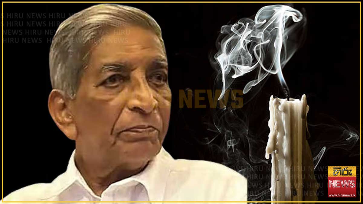Veteran music producer Ananda Ganegoda dies at 80