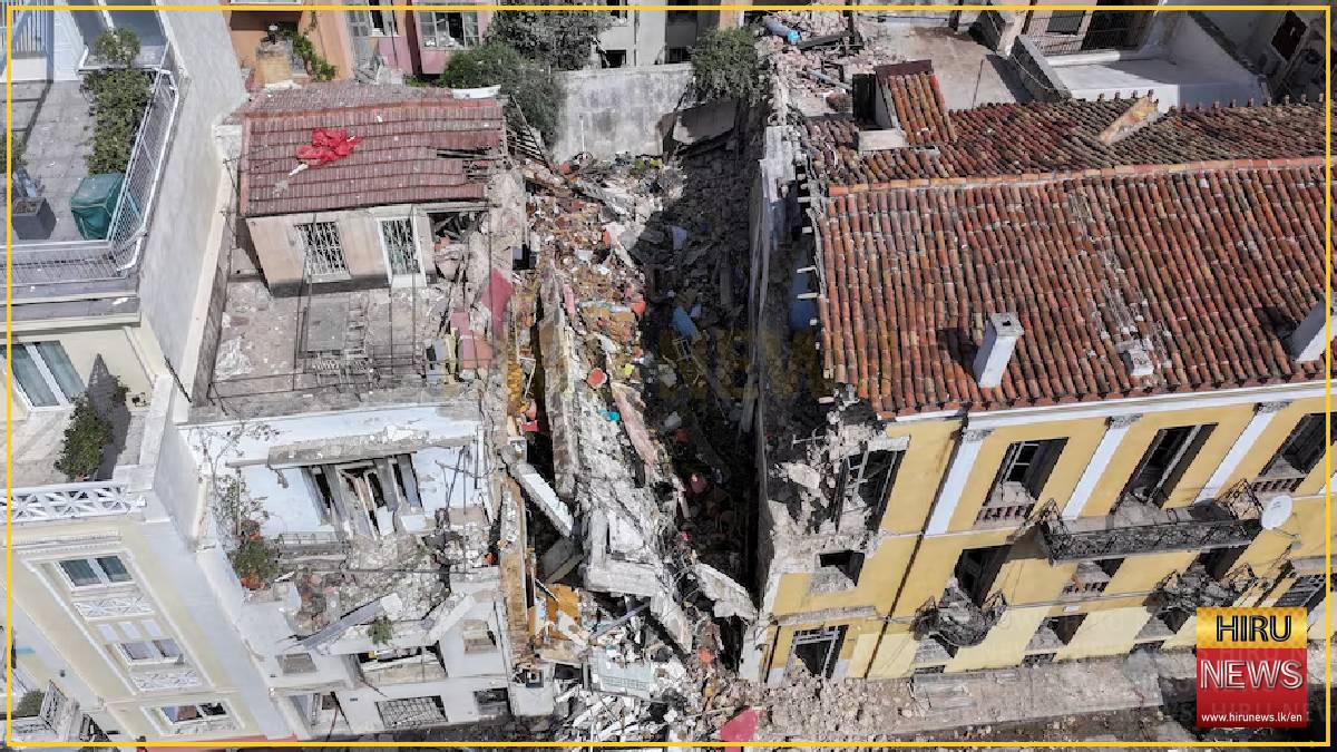 Six dead, four of them American, as blast levels Athens tourist-district building