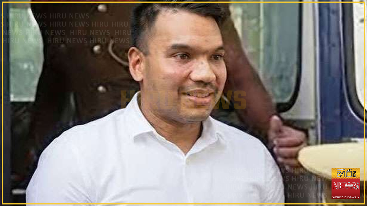 Bribery Commission records Namal Rajapaksa's statement inside Welikada Prison