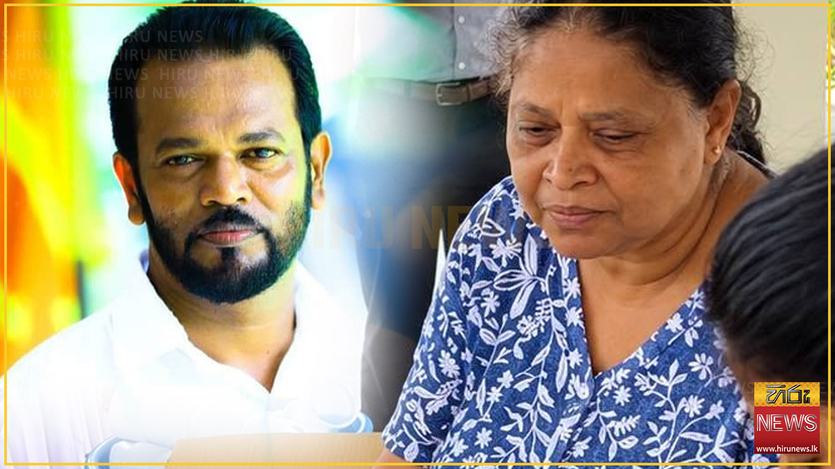 Sherin Thewarapperuma, wife of the late Palitha Thewarapperuma, dies