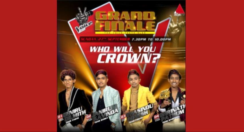 Four teenagers contest The Voice Teens Sri Lanka Season 3 final tonight