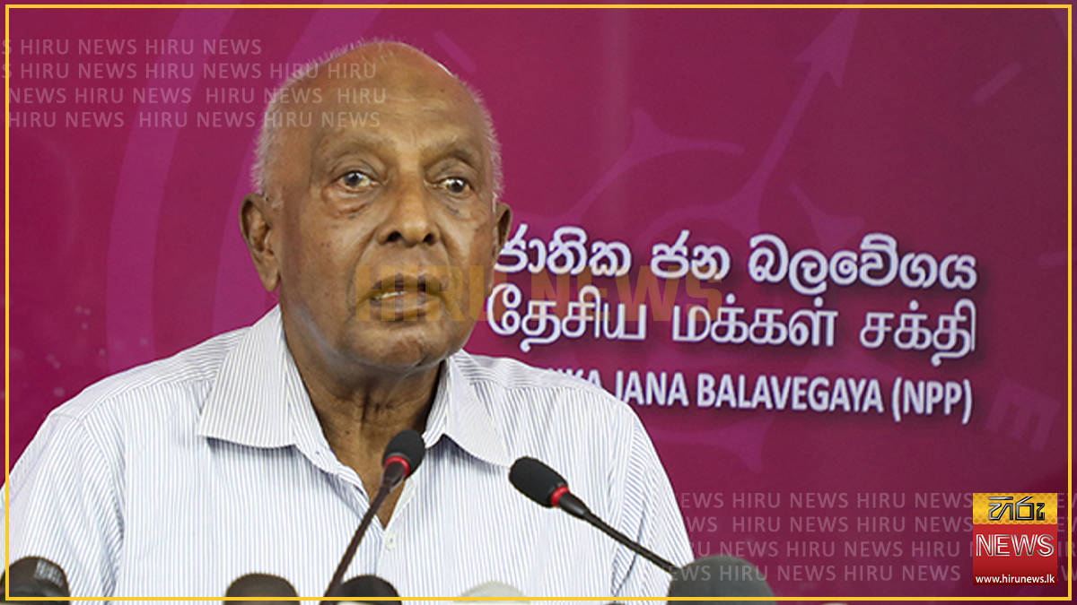 Lal Wijenayake to stay with NPP despite opposing 22nd Amendment