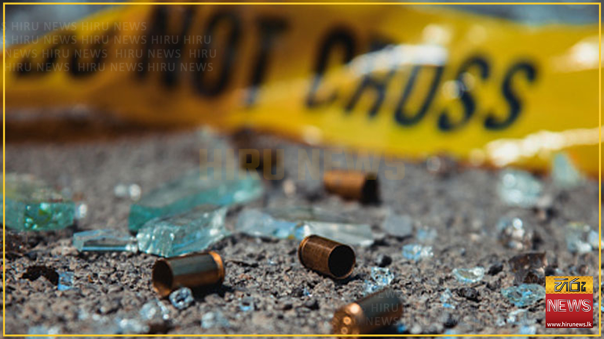 Man critically injured in Rathgama shooting police link to underworld clash