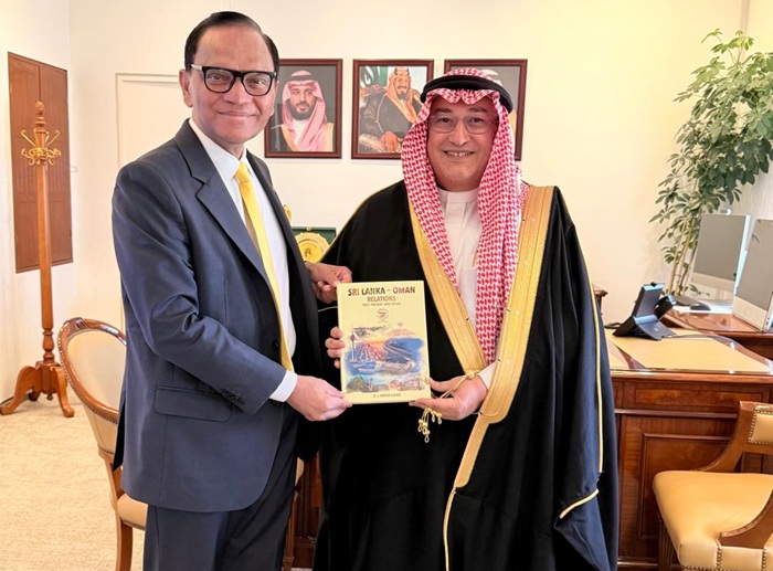 Sri Lanka's envoy in Riyadh meets Saudi public diplomacy deputy minister