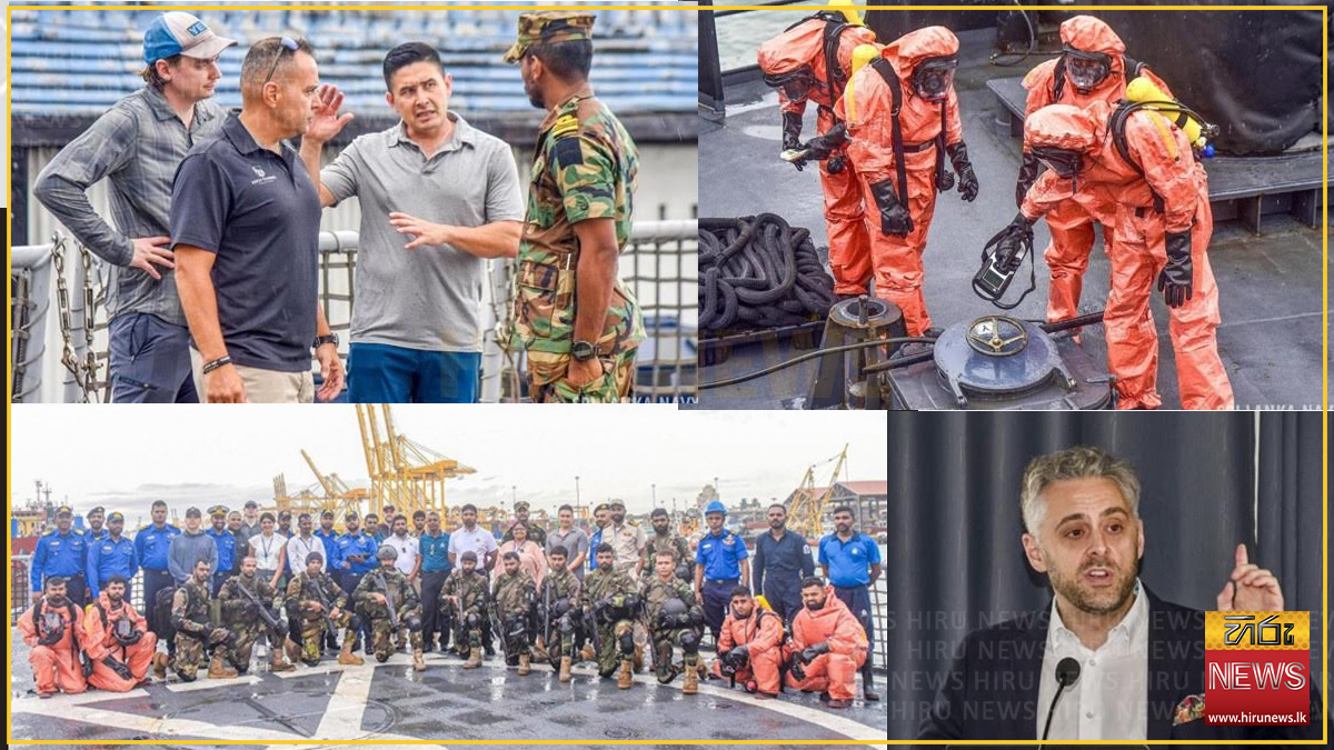 US and Sri Lanka Navy build nuclear smuggling detection capacity in Colombo workshop