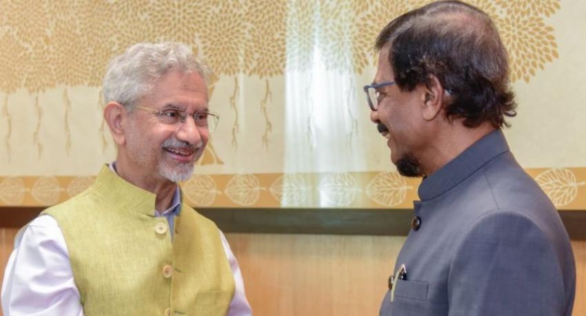 Jaishankar meets Tilvin Silva as JVP delegation ends five-day India visit