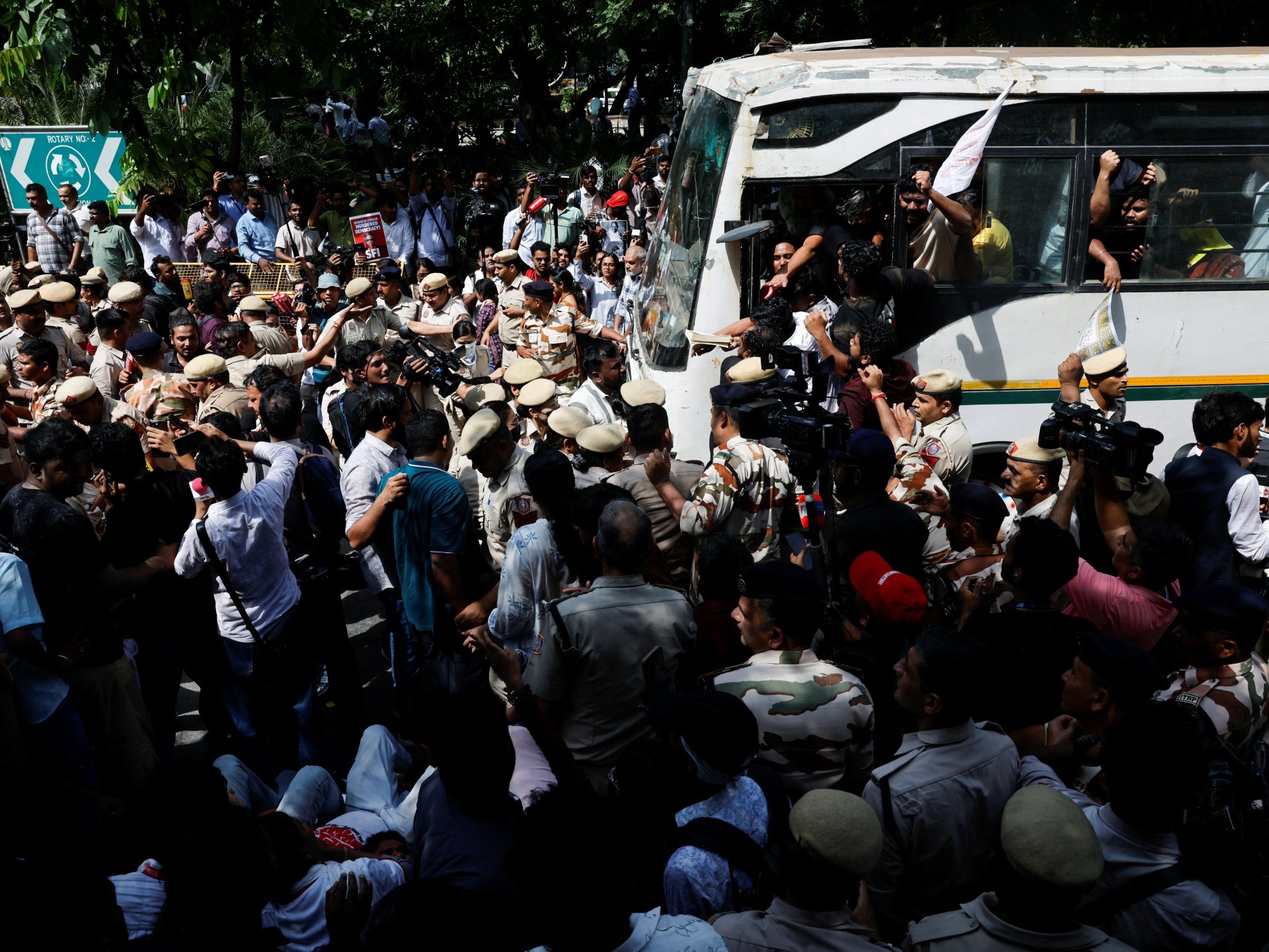Indian police detain protesters for second day as 'Cockroach' movement targets election chief