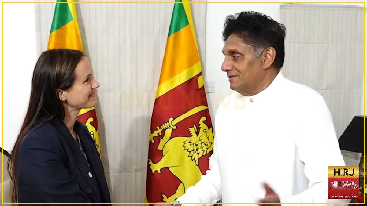 Premadasa meets ICRC delegation head on missing persons and forensic capacity