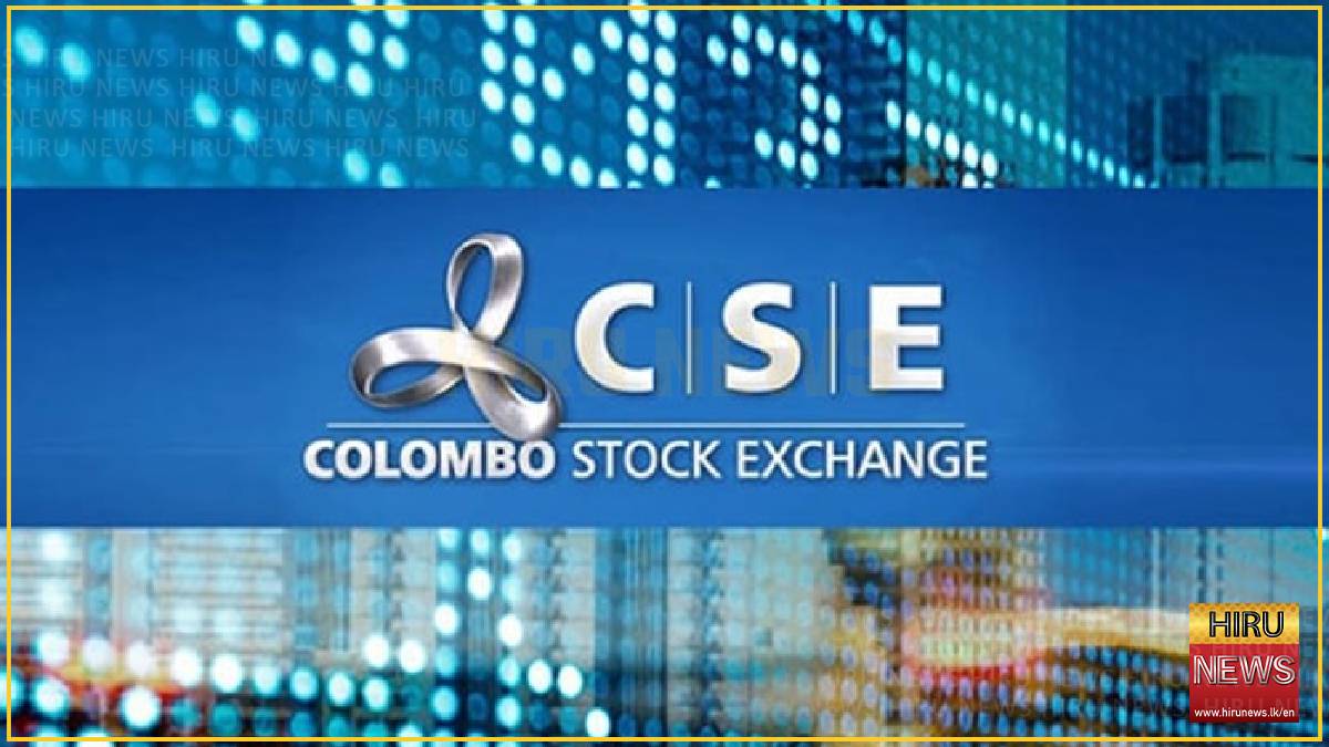 Colombo stocks fall 0.81% as the ASPI sheds 168 points on Rs. 3.16bn turnover