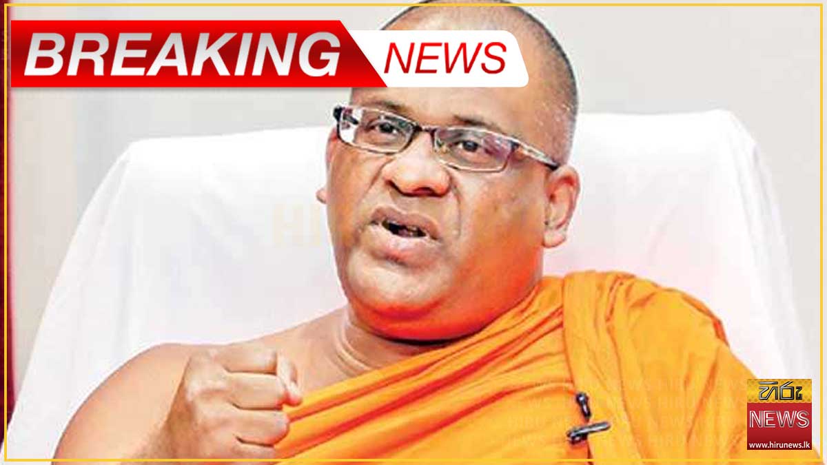 Gnanasara Thera returned to Welikada Prison as six-year sentence takes effect