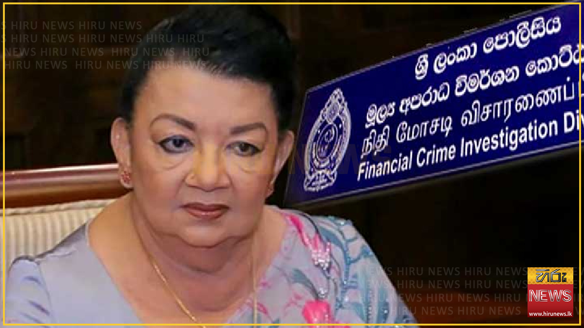 Shiranthi Rajapaksa asks a court to bar her arrest at the airport when she returns