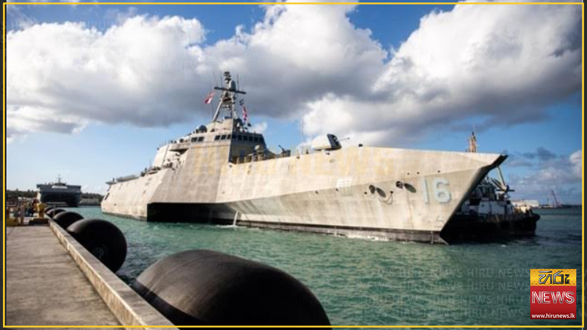 US Navy littoral combat ship USS Tulsa docks at Colombo for second visit in two years