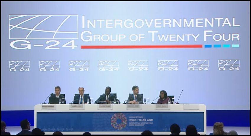 G24 says Sri Lanka's debt crisis became a reference point for reforming the global restructuring system