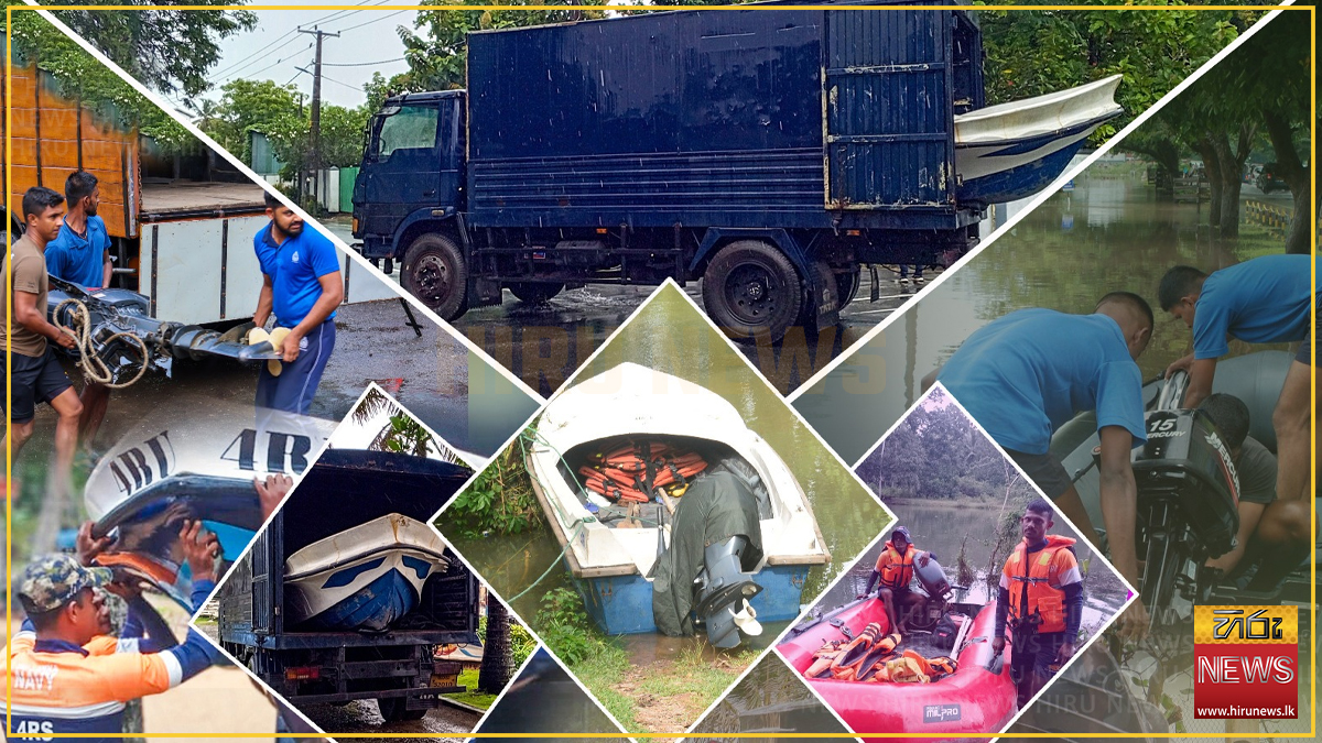 Navy holds 171 relief teams ready as Deduru Oya reopens spill gates and a marine warning covers the Negombo–Galle coast