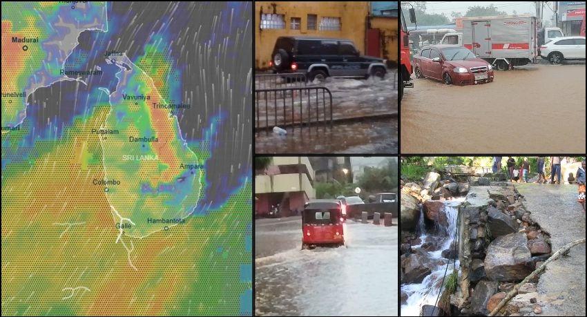 Nilwala flood alert for six divisions, and El Niño returns to the Met Department's reasoning
