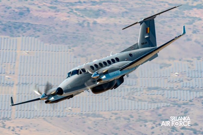 Sri Lanka sent one surveillance aircraft and six crew to India's Tarang Shakti 2026