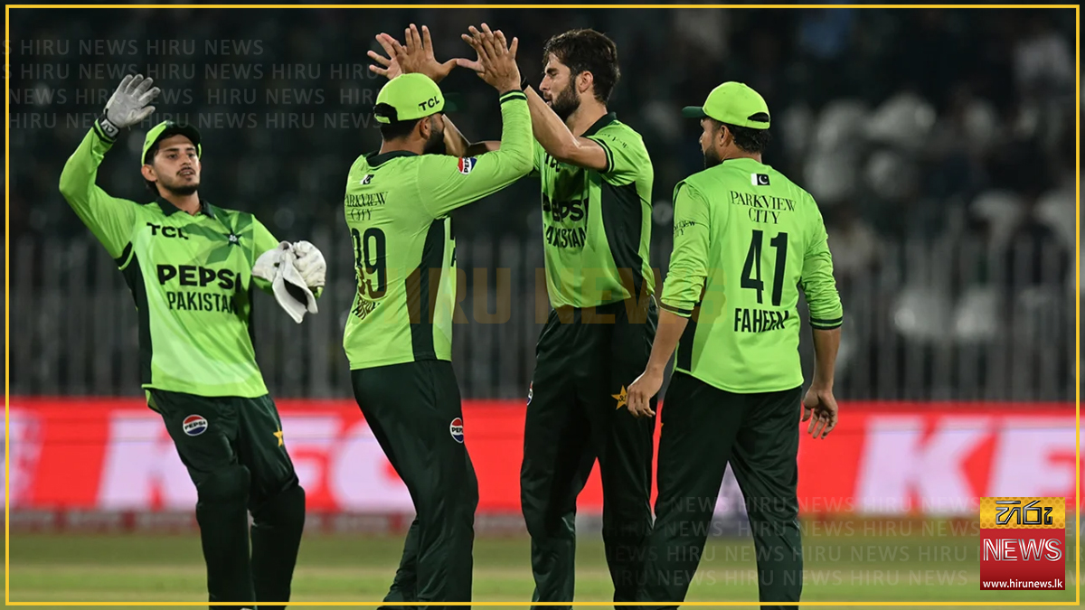 Pakistan beat Sri Lanka by 37 runs in the Rawalpindi tri-series opener