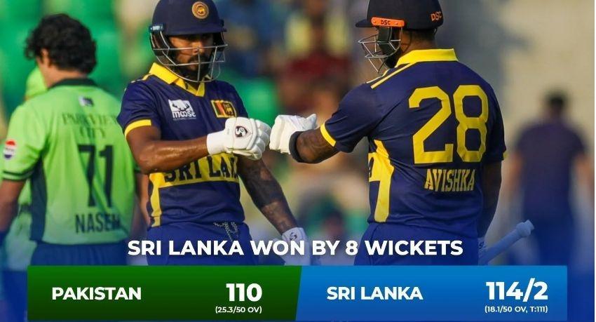 Madushanka's 5 for 34 sends Sri Lanka into the tri-series final