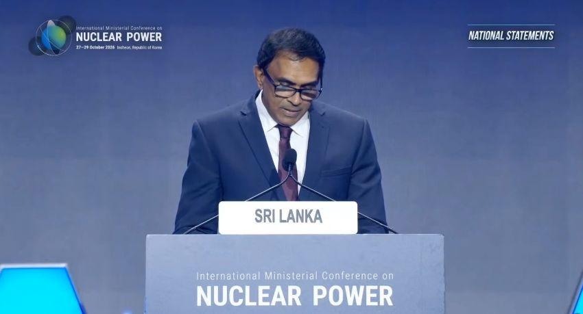 Sri Lanka tells nuclear conference it has not decided whether to build reactors