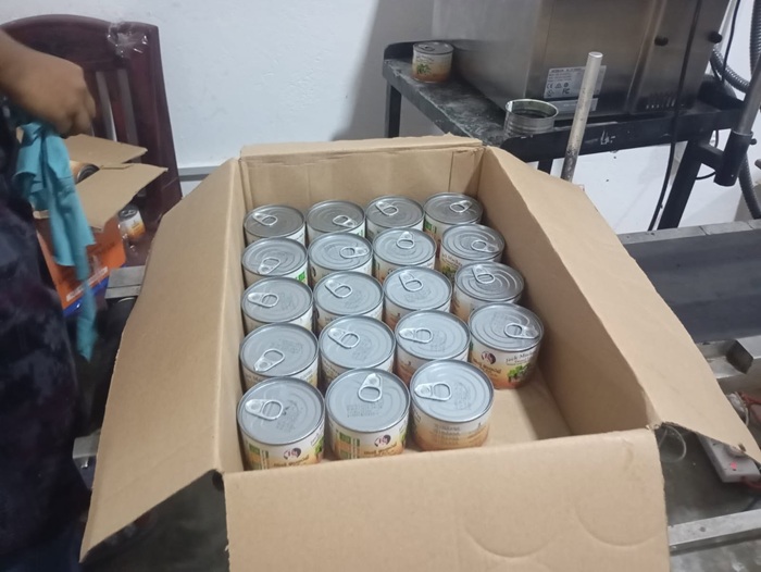 CAA seizes uncertified canned fish from illegal facility in Arachchikattuwa