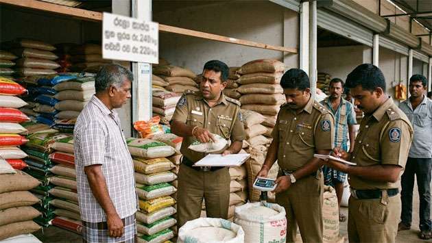 CAA Raids Dambulla Economic Centre Over Rice Price Violations Ahead of Avurudu
