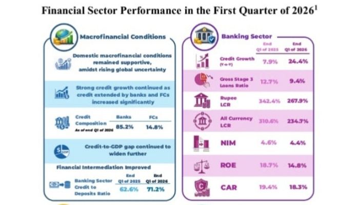 CBSL Financial Stability Review: bank credit up 24.4%, finance company credit up 52.4%