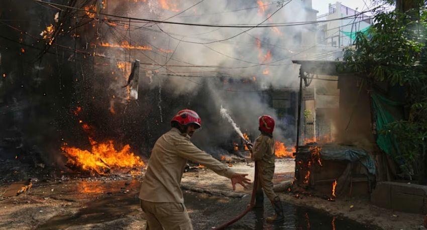 Delhi hotel fire in Malviya Nagar kills at least 21, more than 40 rescued