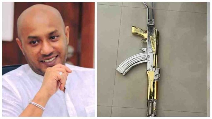 Former minister Duminda Dissanayake re-named as suspect in gold-plated T-56 case