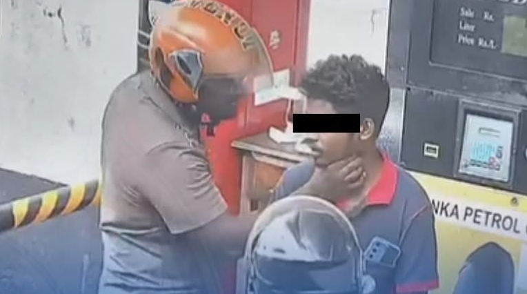 Pannipitiya fuel-station worker assault: Mirihana Police arrest viral-video suspect