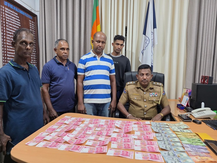 Poddala man arrested over string of Galle temple thefts; foreign currency seized