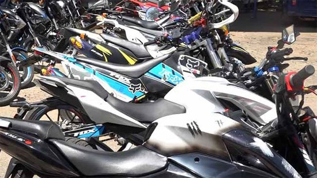 16 arrested in Homagama for riding illegally modified motorcycles