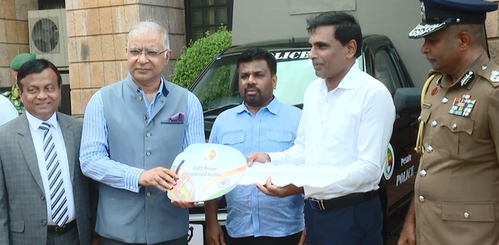 India Hands Over 134 Vehicles to Sri Lanka Police for Northern Province