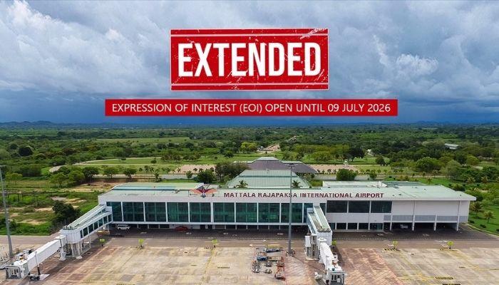 Mattala airport EOI deadline extended to July 9; proposals valid until November 5