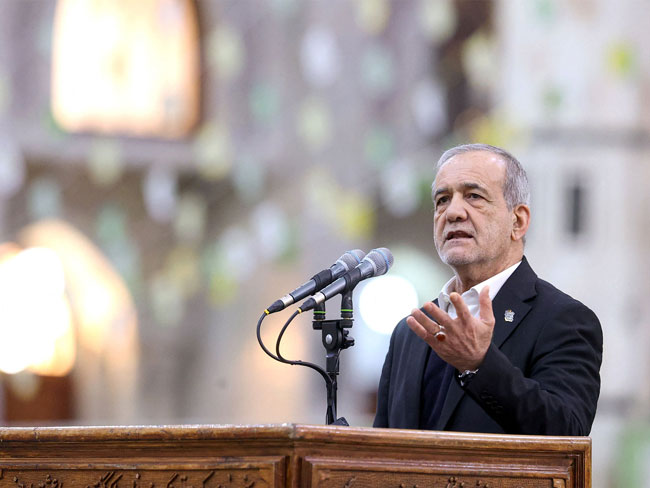 Iran ready to assure world it is not seeking nuclear weapons, Pezeshkian says