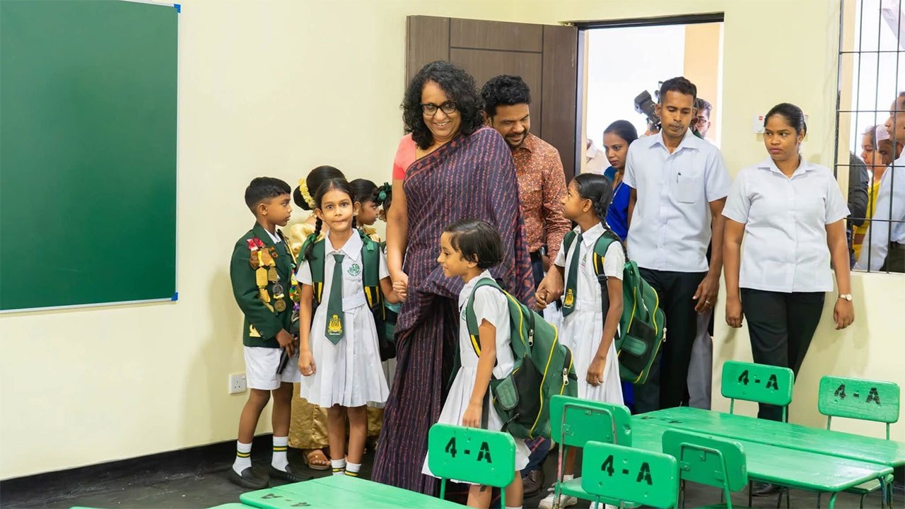 PM Harini pledges equal modern-world access for all children on Kurunegala school visit