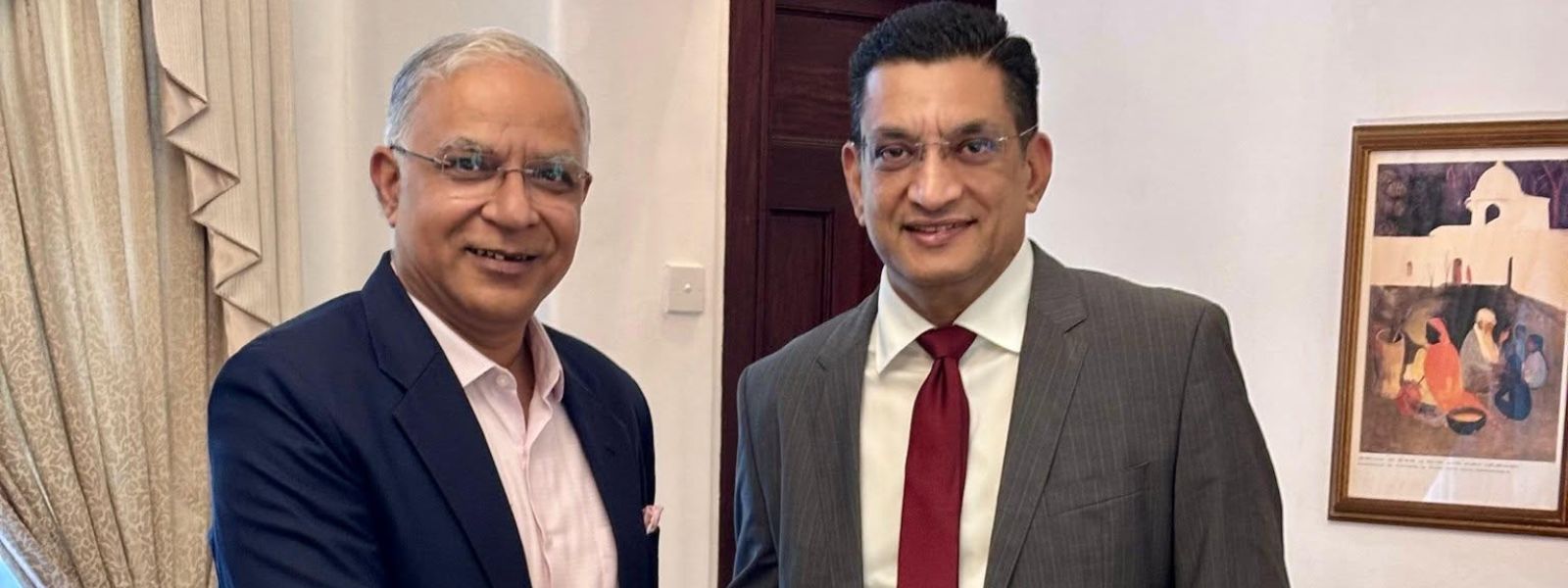 Indian High Commissioner holds twin Wednesday calls with Ali Sabry and Industry Minister Handunnetti