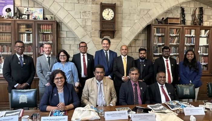 Sri Lankan MPs visit UK Parliament for CPA programme on oversight and accountability