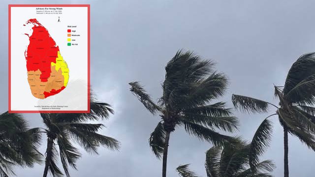 Met Department issues 'Amber' advisory for strong winds across several provinces