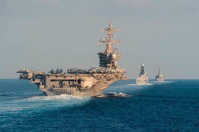 US Warships Transit Hormuz for First Time Since War as Iran-US Talks Progress