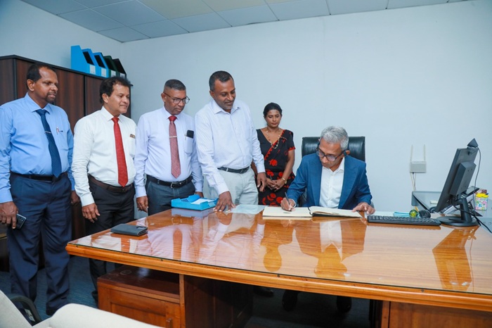 Yasas Hewage assumes duties as Industrial Development Board Chairman